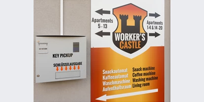 Monteurwohnung - Bettwäsche: Bettwäsche inklusive - Gottsbach - Worker's Apartments - Worker's Castle St. Michael