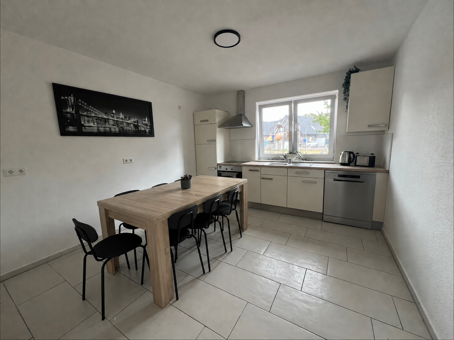 Monteurzimmer - Küche - NEU Hausgemüt 10p.Quartier Rheine–Monteurwohnung