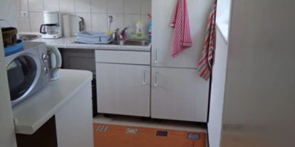 Monteurwohnung - Zimmertyp: Einzelzimmer - Stein (Kreis Plön) - Die Küche. - DIE Ferienwohnung in Kiel-Kronsburg