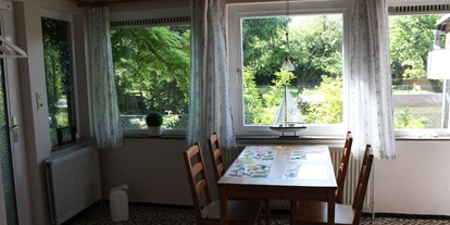 Monteurwohnung - Zimmertyp: Doppelzimmer - Bühnsdorf - Essbereich EG - Ferienwohnung Buttemühle