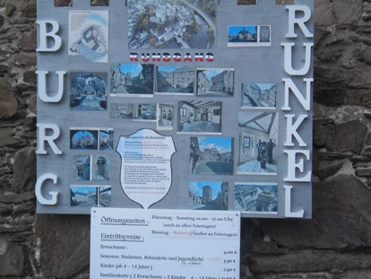 Monteurwohnung - Runkel - Die mittelalterliche Burg Runkel zählt zu den Sehenswürdigkeiten der Stadt. - Dach-Studio Runkel