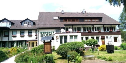 Monteurwohnung - Zimmertyp: Doppelzimmer - Weserbergland, Harz ... - Ansicht Hotel Berghof am See - Hotel Berghof am See