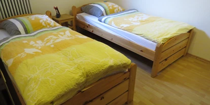 Monteurwohnung - Zimmertyp: Doppelzimmer - Region Schwaben - Einzelbetten  - Ferienhaus Ziegler
