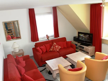 Monteurwohnung - Zimmertyp: Doppelzimmer - Nordseeküste - Sitzgruppe - Wohnung 1- 4