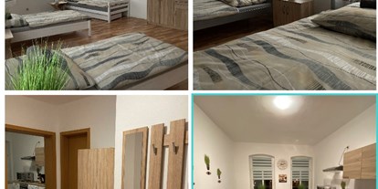 Monteurwohnung - Bettwäsche: keine Bettwäsche - Dachwig - Monteurzimmer Erfurt - 2 Zimmer, Küche und Diele - Monteurzimmer Erfurt