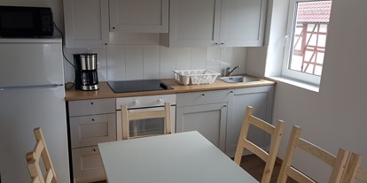 Monteurwohnung - Küche: Küchenmitbenutzung - Monteurzimmer Ferienwohnung A7 ab speak polish