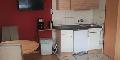 Monteurwohnung - Einzelbetten - Dallgow-Döberitz - Küche im Zimmer 3 - Zimmervermietung-Velten