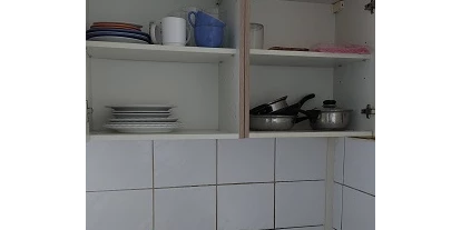 Monteurwohnung - Küche: eigene Küche - PLZ 44135 (Deutschland) - Küche / Pantryküche mit Geschirr - Appartement 2 sofort wieder buchbar
