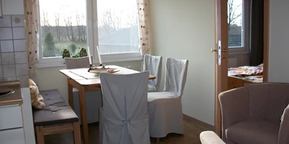 Monteurwohnung - Küche: eigene Küche - Rickert - Wohnung 3 - Ferienhof Lohse
