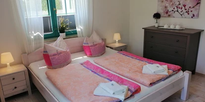 Monteurwohnung - Zimmertyp: Mehrbettzimmer - Wolgast - Doppelzimmer mit Terrasse - Landhaus Teichgraf
