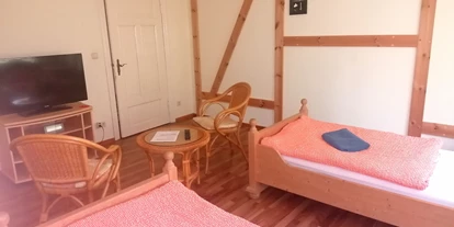 Monteurwohnung - Badezimmer: Gemeinschaftsbad - Reichenow-Möglin - Ferienwohnung Sylvia