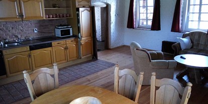Monteurwohnung - Küche: eigene Küche - Prag und Mittelböhmische Region - Ausgestattete Küche einschl. Spülmaschine - Stahlavy