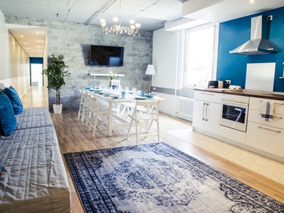 Monteurwohnung - Zimmertyp: Doppelzimmer - Hevals Grand Apartments 