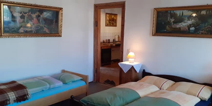 Monteurwohnung - Zimmertyp: Doppelzimmer - Dürrröhrsdorf-Dittersbach - Wohnung 1 Zimmer 2 - Rittergut Schloss Ottendorf
