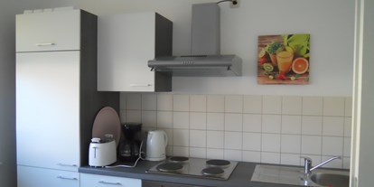 Monteurwohnung - Bettwäsche: Bettwäsche inklusive - Radebeul - Küche - Wohnung in Radebeul-West verkehrsgünstig gelegen