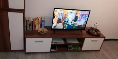 Monteurwohnung - Zimmertyp: Mehrbettzimmer - Niedersachsen - Wohnzimmer mit Kabel TV - Altenau