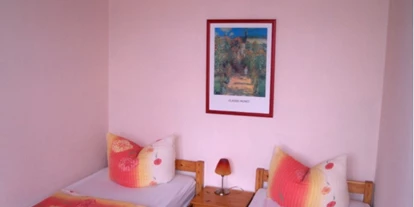 Monteurwohnung - Zimmertyp: Mehrbettzimmer - Schlafzimmer FeWo I - Gästehaus Bruns im Harz