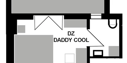 Monteurwohnung - Art der Unterkunft: Gästehaus - PLZ 66892 (Deutschland) - Plan Doppelzimmer mit Balkon - Family Lodge Birkenhof & Biergarten