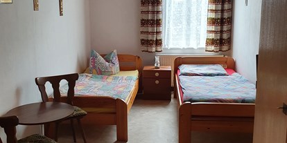 Monteurwohnung - Zimmertyp: Einzelzimmer - Thüringen Süd - Zweibett-Zimmer in Wohnung 2 - Gästehaus Weißes Lamm