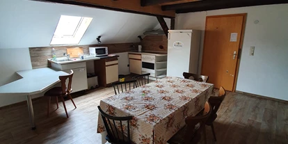 Monteurwohnung - Zimmertyp: Einzelzimmer - Döhlau - Küche in Wohnung 1 - Gästehaus Weißes Lamm