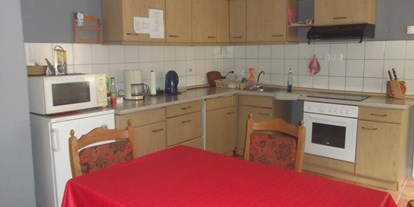 Monteurwohnung - WLAN - Bad Dürkheim - Küche - komplett ausgestattet - Gästehaus Müller