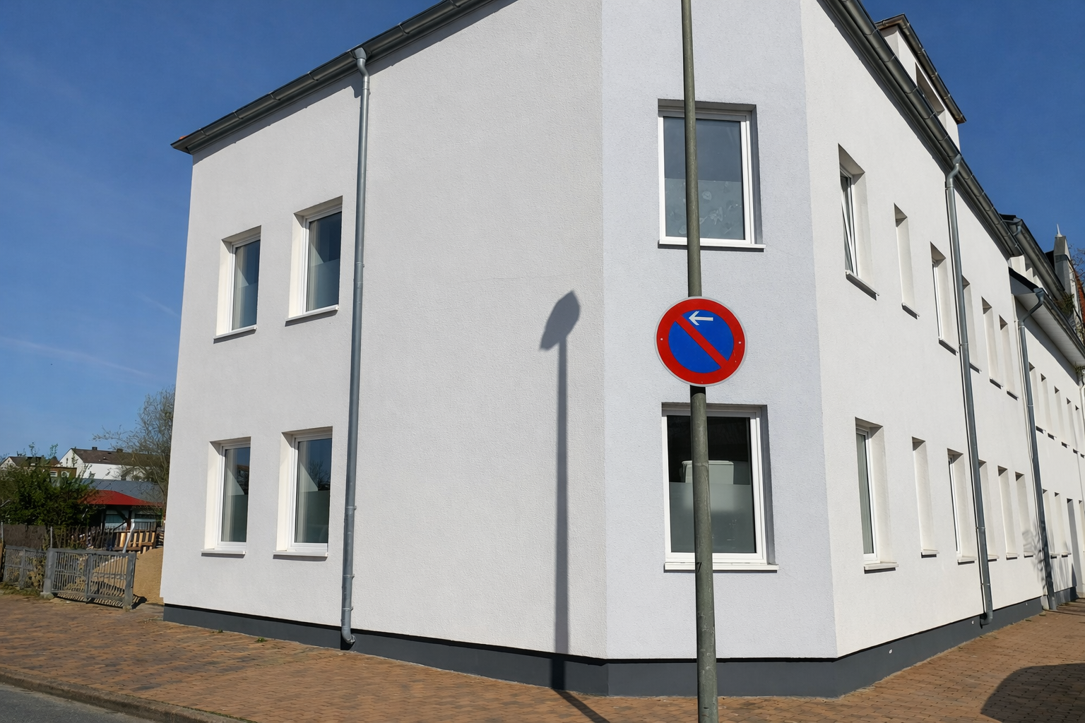 Monteurzimmer - Außenansicht von Straßenseite - Selahattin Yildirim