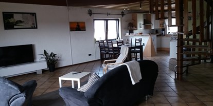 Monteurwohnung - Einzelbetten - Mannheim deutschland - Offener Wohn und Küchenberreich OG - Hostel Berger