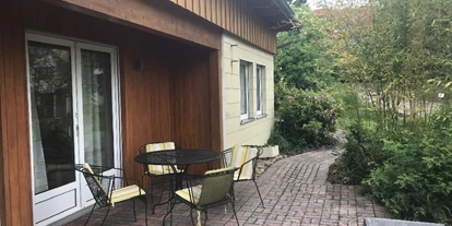 Monteurwohnung - Zimmertyp: Doppelzimmer - Holzheim am Forst - Terrasse - Gut geschlafen
