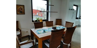 Monteurwohnung - Zimmertyp: Doppelzimmer - Bad Rothenfelde - Esstisch für 6 Personen. - Contzen