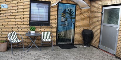 Monteurwohnung - Balkon - Leese - Eingang Apartment - Pension Heerderhof