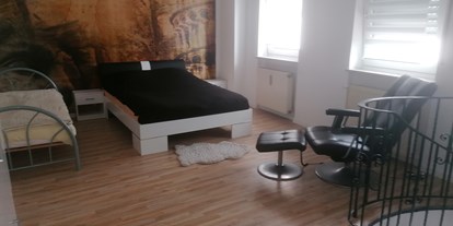 Monteurwohnung - Zimmertyp: Doppelzimmer - Baustert - Schlafbereich - Monteurzimmer Gilzem
