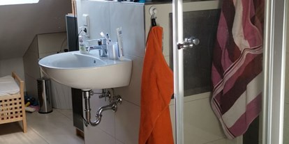 Monteurwohnung - Badezimmer: eigenes Bad - PLZ 77975 (Deutschland) - Badezimmer - Appartement am Elzdamm nahe Freiburg/Europapark