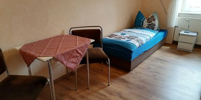 Monteurwohnung - Bettwäsche: Bettwäsche inklusive - Stempeda - Einzelzimmer der Monteurunterkunft - Klaus Siebert