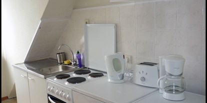 Monteurwohnung - Zimmertyp: Mehrbettzimmer - PLZ 46242 (Deutschland) - Gemeinsame Küche der Monteurzimmer - Alfa-Wohnung