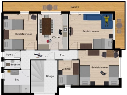 Monteurwohnung - Zimmertyp: Doppelzimmer - Pertisau - Monteurwohnungen Haus Tyrol