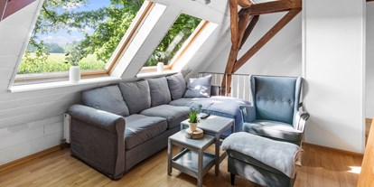 Monteurwohnung - Zimmertyp: Einzelzimmer - Niedersachsen - Wohnzimmer Waldblick - Unterkunft bei Famile Bokeloh