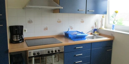 Monteurwohnung - Küche: eigene Küche - Bissendorf - komplett eingerichtete Küche - Ferienwohnung "Hilde"