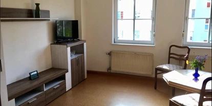 Monteurwohnung - Zimmertyp: Doppelzimmer - Dürrröhrsdorf-Dittersbach - Wohnzimmer - FeWo Dresden Laubegast