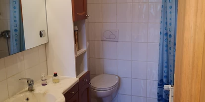 Monteurwohnung - Badezimmer: eigenes Bad - PLZ 54675 (Deutschland) - Bad mit Dusche - Fam. Thiex
