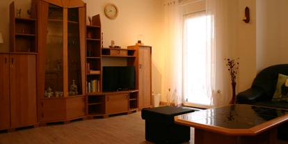 Monteurwohnung - Zimmertyp: Einzelzimmer - Berßel - Wohnzimmer - Ferienhaus Abel - top Ausstattung, zentrale Lage