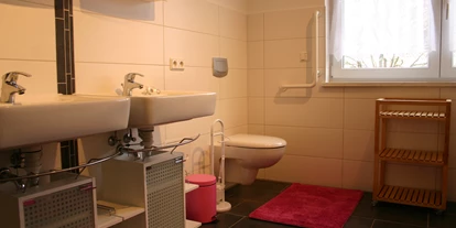 Monteurwohnung - Zimmertyp: Einzelzimmer - Berßel - Bad Ansicht 2 - Ferienhaus Abel - top Ausstattung, zentrale Lage