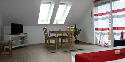 Monteurwohnung - Zimmertyp: Einzelzimmer - Schwanebeck (Landkreis Harz) - Wohnung Dachgeschoss groß, Ansicht 1 - Ferienhaus Abel - top Ausstattung, zentrale Lage