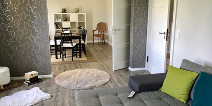 Monteurwohnung - Zimmertyp: Einzelzimmer - Groß Schwiesow - Wohn- und Esszimmer - Ferienwohnung Mecklenburg