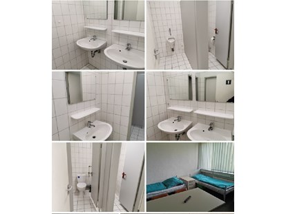 Monteurwohnung - Zimmertyp: Doppelzimmer - Hanstorf - Toilette - Haus Kerstin