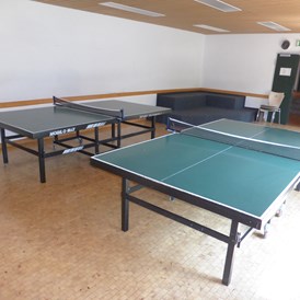 Monteurzimmer: Tischtennis - Campus Prackenfels