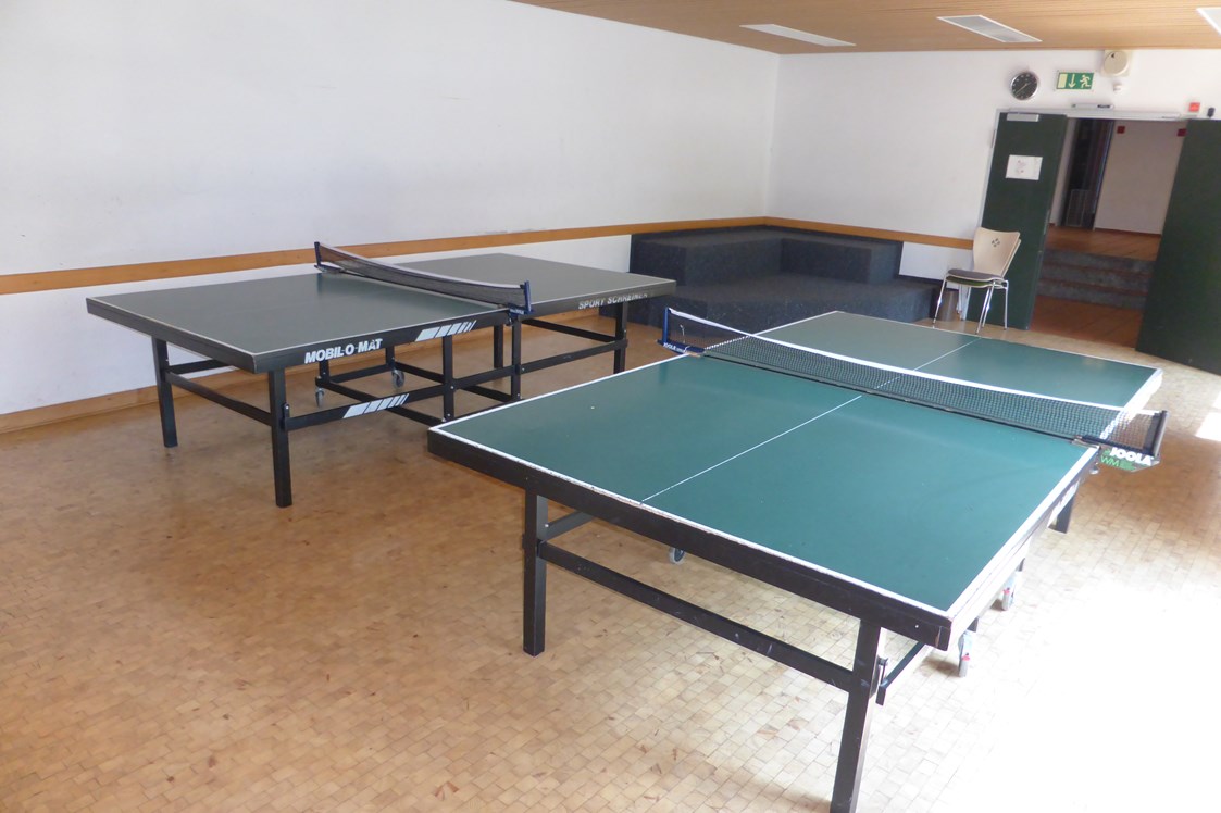 Monteurzimmer: Tischtennis - Campus Prackenfels