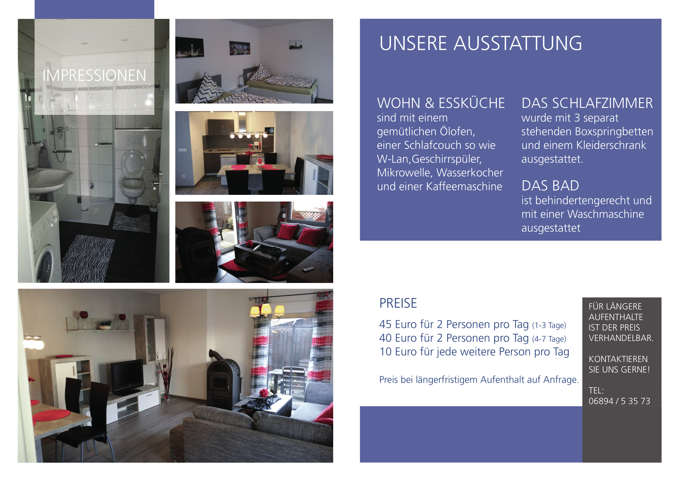 Monteurwohnung - WLAN - Moselle - Haus Altenhof