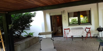 Monteurwohnung - PLZ 97342 (Deutschland) - überdachte Terrasse - Mein Franken Haus