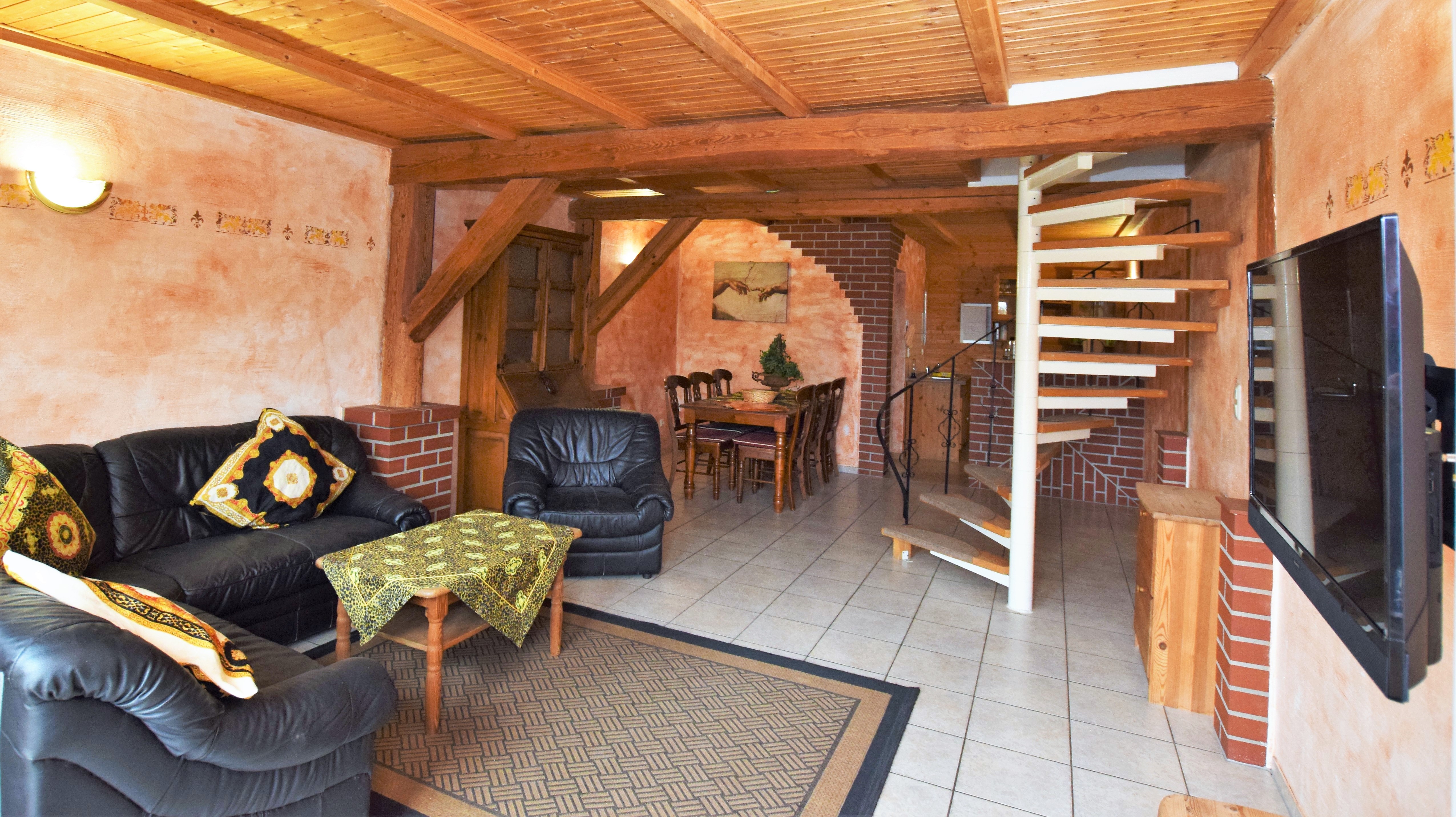 Monteurwohnung - Badezimmer: eigenes Bad - Mecklenburg-Vorpommern - Monteurzimmer Vipperow - Fischerhof Müritz