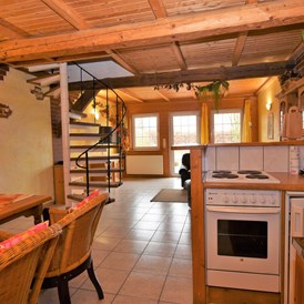 Monteurzimmer: Eigene komplett ausgestattete Küche - Fischerhof Müritz